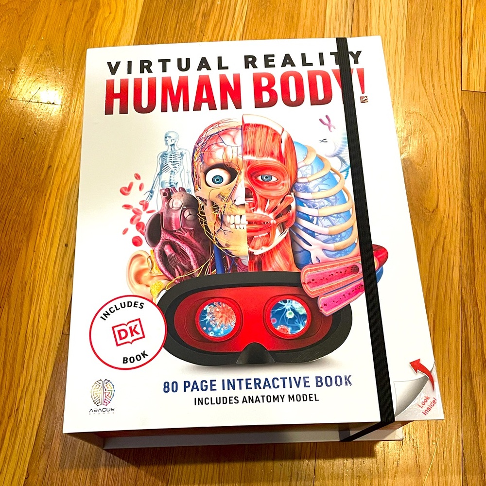 Virtual Reality Human Body Learning Toy
